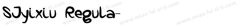 SJyixiu Regula字体转换